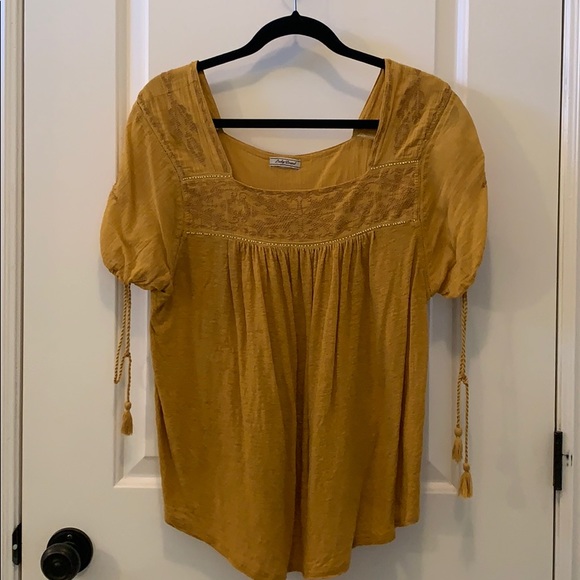Lucky Brand Tops - Lucky Brand Yellow Top